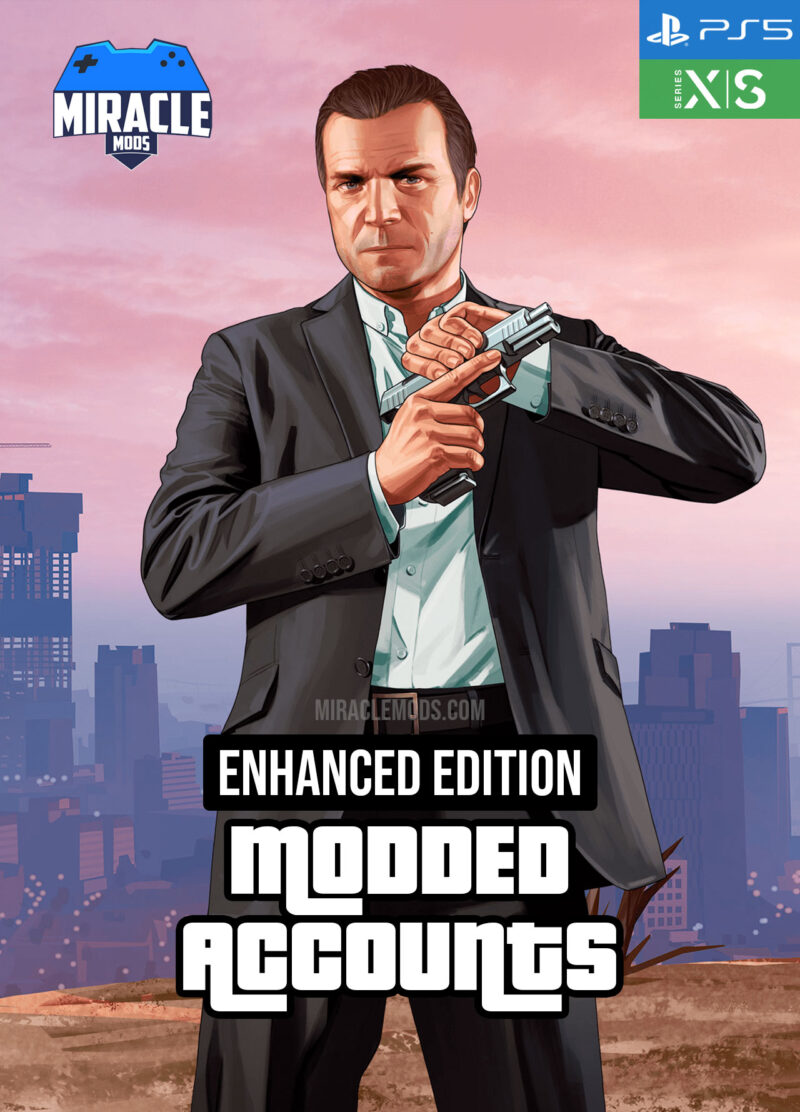 GTA 5 Online Enhanced Modded Accounts (PS5/Xbox Series X, S)