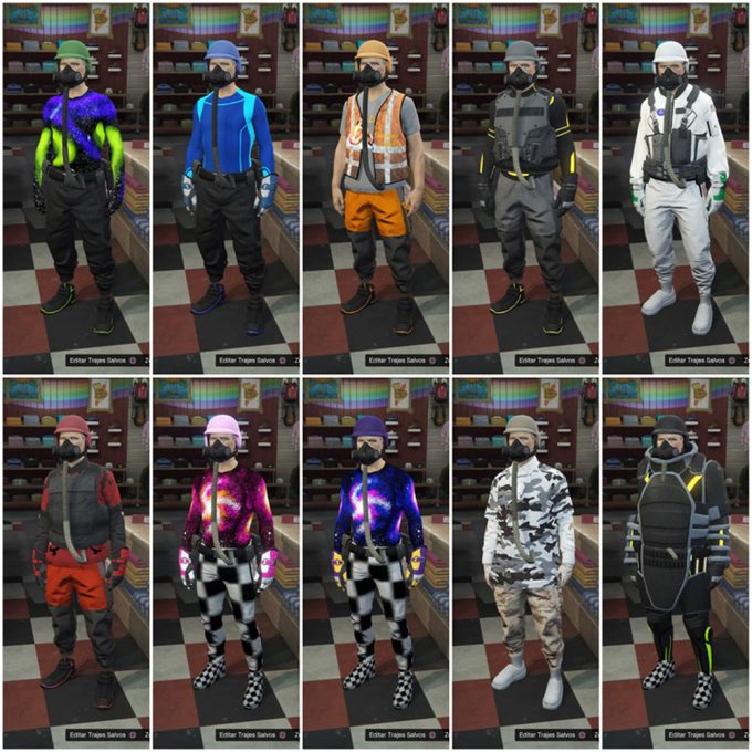 special outfits male