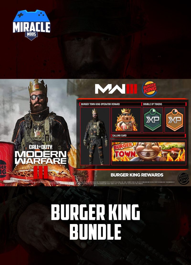 Buy MW3 Buy Burger King Code