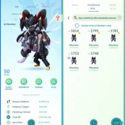 Pokemon GO Account 171-LV 50 Mystic, 5 Armor Mewtwo Tradeable, 2016 Start Date, Hundo Zamazenta, Hundo Kyogre, 640 Shiny, 31 PRP, 8.9 Mill Stardust, 157 Hundo
