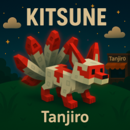 Red Kitsune - Fast Delivery