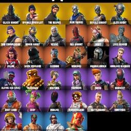Fortnite Account Black Knight, Sparkle Specialist, The Reaper, Floss, Take The L, Havoc, Blue Squire, 34 SKINS