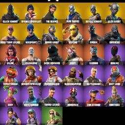 Fortnite Account Black Knight, Sparkle Specialist, AC/DC, The Reaper, Floss, OG STW, Rogue Agent, 33 SKINS