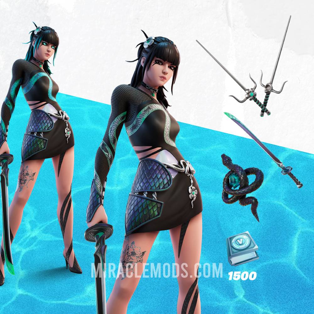 Fortnite Sapphire Hagiri Quest Pack