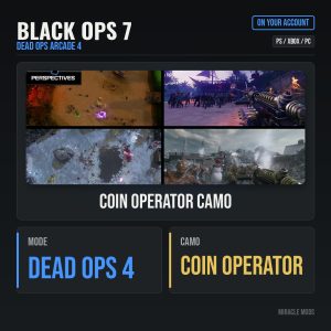 Call of Duty: Black Ops 7: Coin Operator Camo Unlock (Dead Ops Arcade 4) Call of Duty: Black Ops 7: Coin Operator Camo Unlock (Dead Ops Arcade 4)