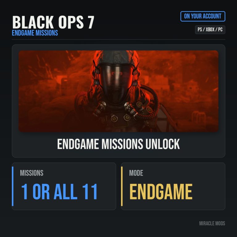 Call of Duty: Black Ops 7: Endgame Unlock