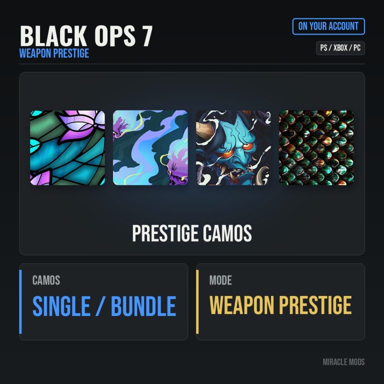 Call of Duty: Black Ops 7: Weapon Prestige Master Boost
