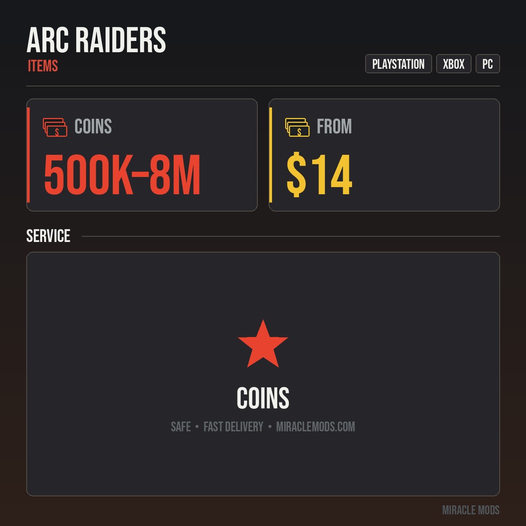 ARC Raiders Coins ARC Raiders Coins