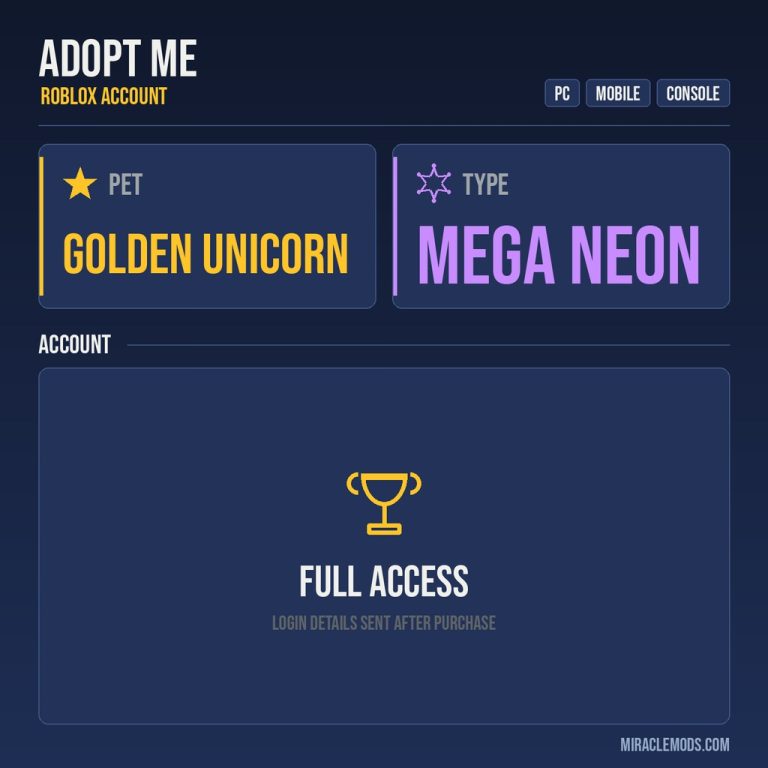 Adopt Me account Adopt Me account