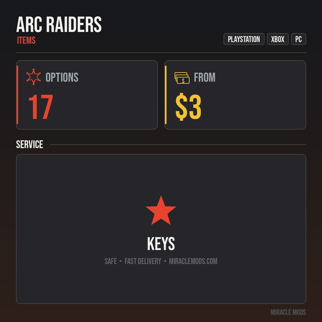 ARC Raiders Keys ARC Raiders Keys