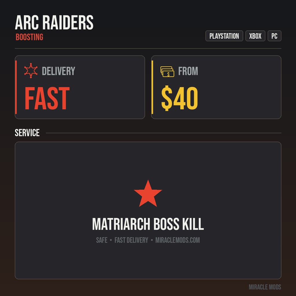 Arc Raiders Matriarch Boss Kill Arc Raiders Matriarch Boss Kill