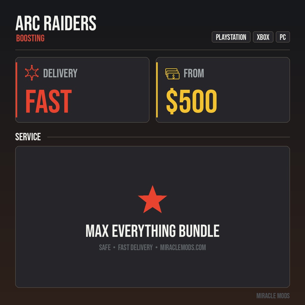 ARC Raiders Max Everything Bundle ARC Raiders Max Everything Bundle