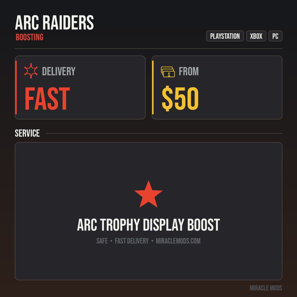 ARC Trophy Display Boost ARC Trophy Display Boost