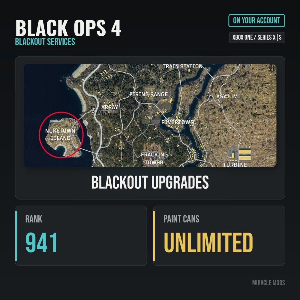 Black Ops 4 Blackout Services (Xbox) Black Ops 4 Blackout Services (Xbox)