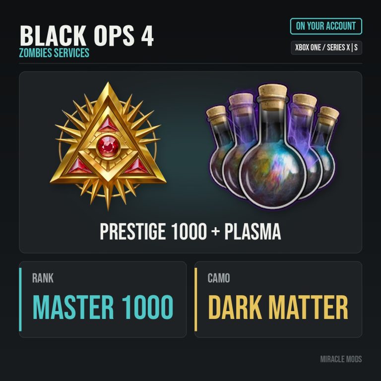 Black Ops 4 Zombies Services (Xbox) Black Ops 4 Zombies Services (Xbox)