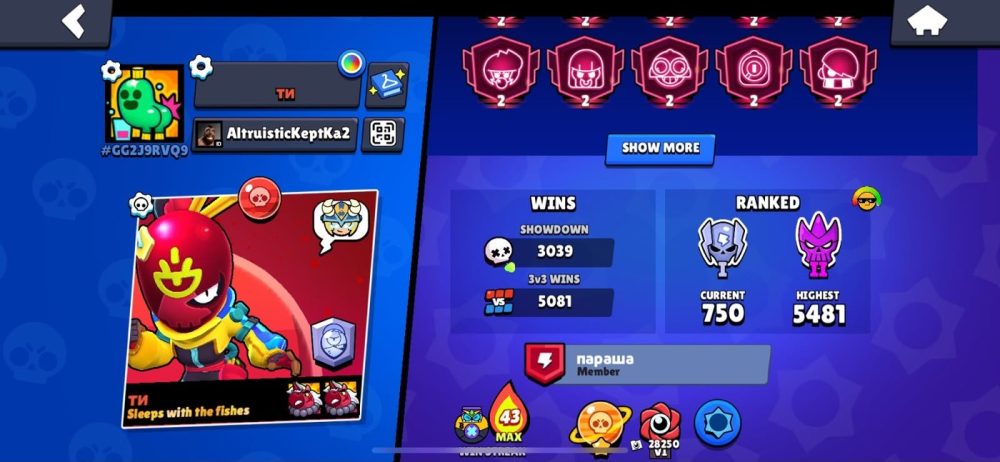 Brawl Stars account Brawl Stars account