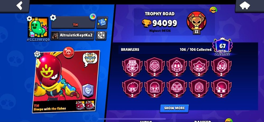 Brawl Stars account Brawl Stars account