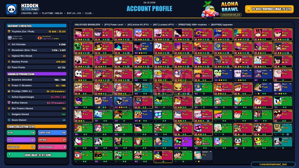 Brawl Stars account Brawl Stars account