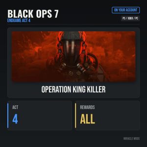 Call of Duty: Black Ops 7: End Game Act 4, Operation King Killer Call of Duty: Black Ops 7: End Game Act 4, Operation King Killer