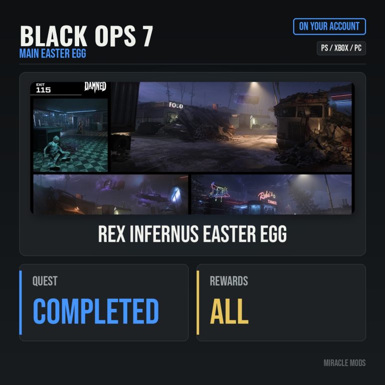 Call of Duty: Black Ops 7: Rex Infernus Main Easter Egg Call of Duty: Black Ops 7: Rex Infernus Main Easter Egg