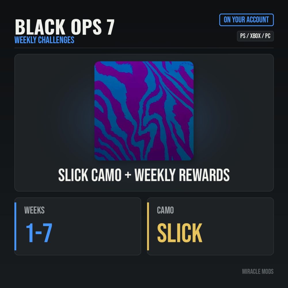 Call of Duty: Black Ops 7: Weekly Challenges Unlock