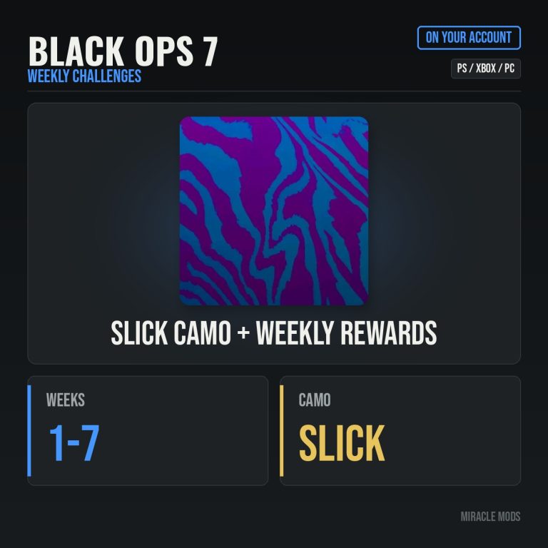 Call of Duty: Black Ops 7: Weekly Challenges Unlock