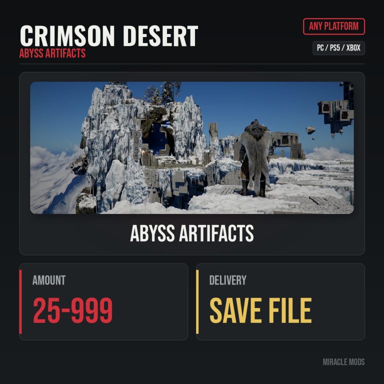 Crimson Desert Abyss Artifacts Crimson Desert Abyss Artifacts