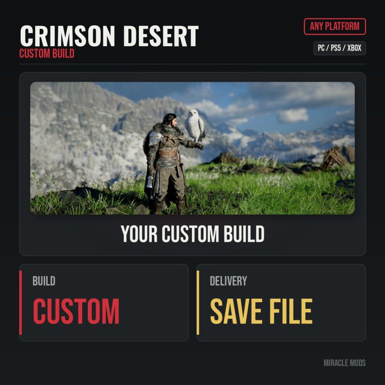 Crimson Desert Custom Build Crimson Desert Custom Build