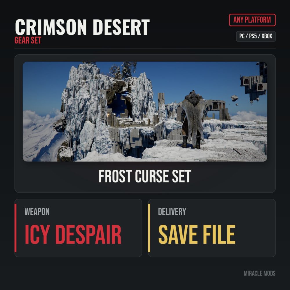 Crimson Desert Frost Curse Set + Icy Despair Crimson Desert Frost Curse Set + Icy Despair