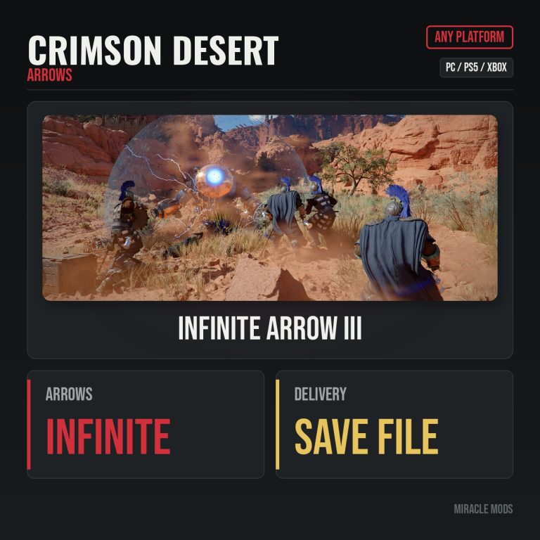 Crimson Desert Infinite Arrow III Crimson Desert Infinite Arrow III