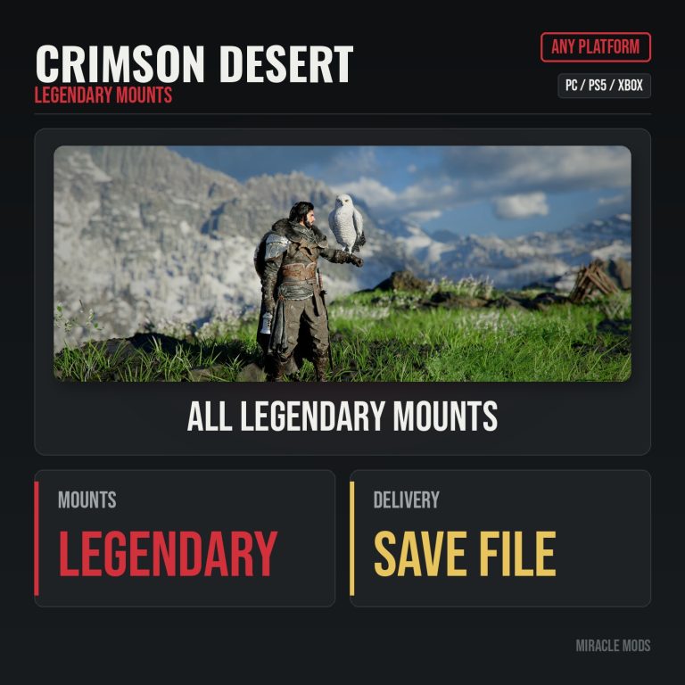 Crimson Desert All Legendary Mounts Crimson Desert All Legendary Mounts