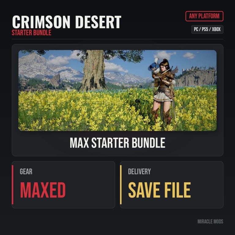 Crimson Desert Max Starter Bundle Crimson Desert Max Starter Bundle