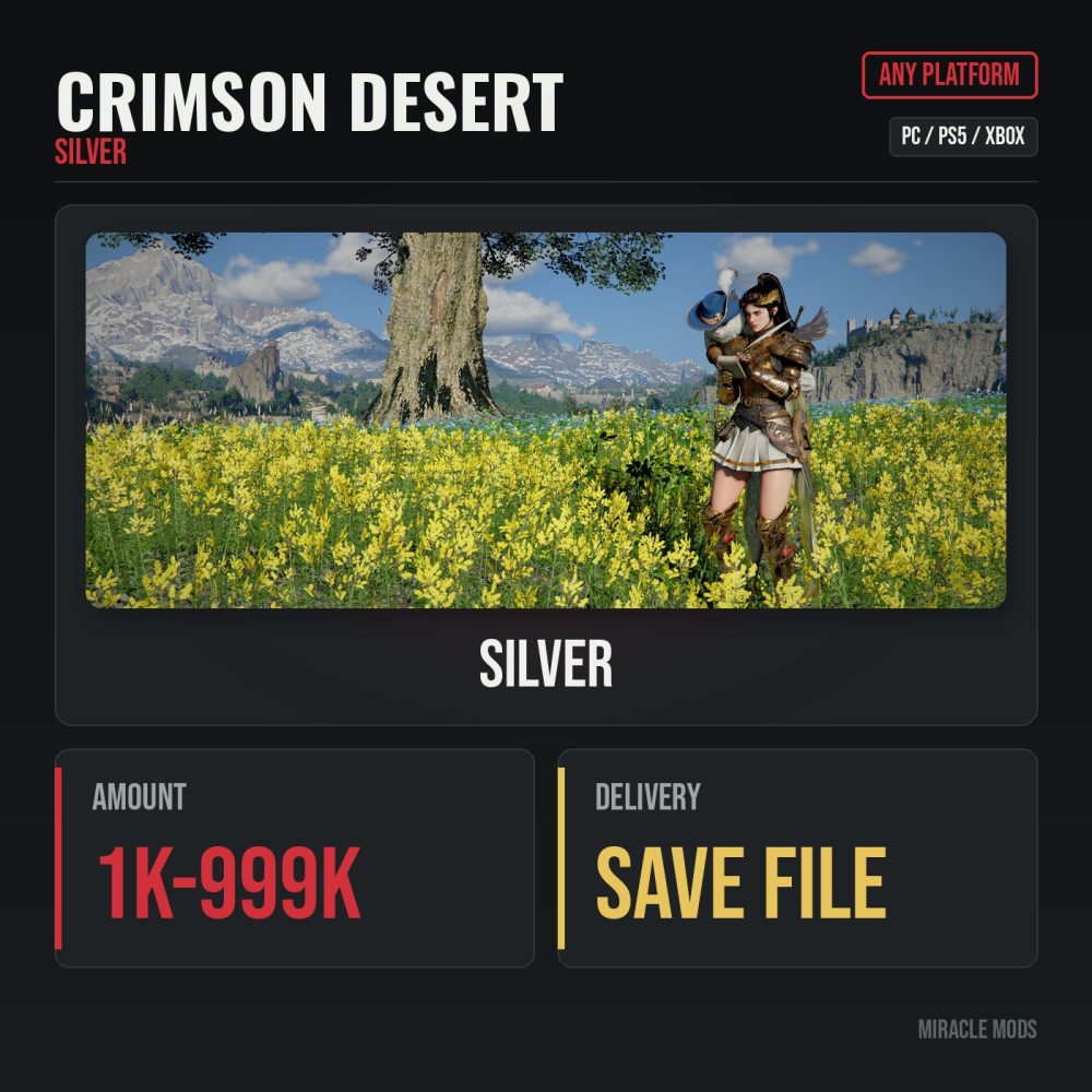 Crimson Desert Silver Crimson Desert Silver