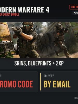 MW4 Monster Energy bundle code with operator skins, blueprints and decal