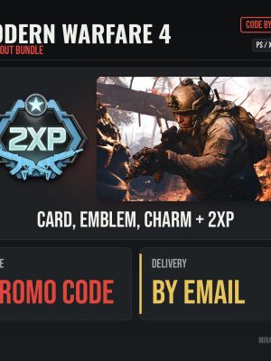 MW4 Spiced Out bundle code with Heated calling card, emblem and weapon charm
