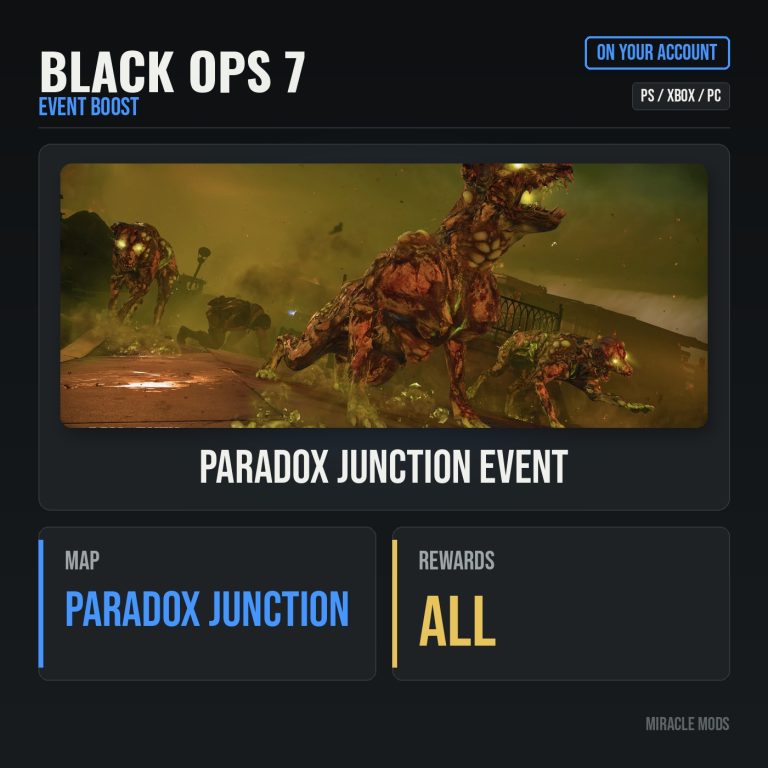 Call of Duty: Black Ops 7: Paradox Junction Event Boost