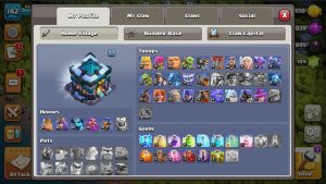 Clash of Clans account TH13 Clash of Clans Account | Level 142 | BK 63, AQ 62, GW 38, RC 18, MP 46 | iOS/Android
