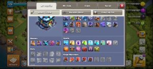 Clash of Clans account TH13 Clash of Clans Account | Level 176 | BK 55, AQ 58, GW 46, RC 18, MP 40 | iOS/Android