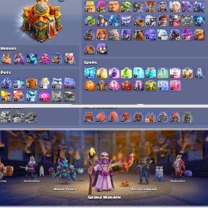 Clash of Clans account TH16 Clash of Clans Account | Level 239 | BK 70, AQ 92, GW 69, RC 40, MP 63 | iOS/Android
