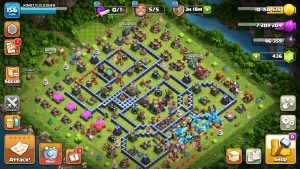 TH14 Clash of Clans Account | Level 156 | BK 72, AQ 75, GW 50, RC 25, MP 50 | iOS/Android