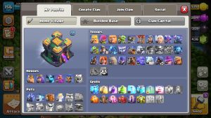 TH14 Clash of Clans Account | Level 156 | BK 72, AQ 75, GW 50, RC 25, MP 50 | iOS/Android