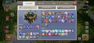 TH17 Clash of Clans Account | Level 203 | BK 62, AQ 86, GW 60, RC 42, MP 61 | iOS/Android