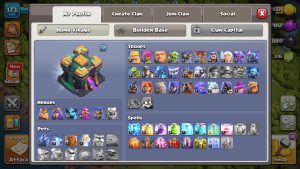 Clash of Clans account TH14 Clash of Clans Account | Level 173 | BK 60, AQ 75, GW 49, RC 25, MP 50 | iOS/Android