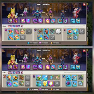 TH17 Clash of Clans Account | Level 191 | BK 74, AQ 93, GW 67, RC 40, MP 61 | iOS/Android