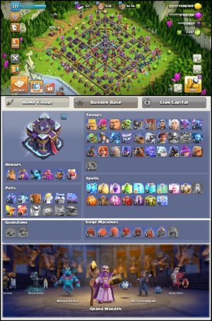 TH15 Clash of Clans Account | Level 221 | Heroes 15•6 | iOS/Android