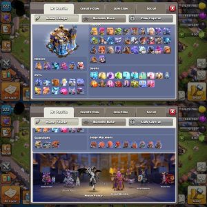 TH18 Clash of Clans Account | Level 222 | BK 85, AQ 88, GW 54, RC 48, MP 60 | iOS/Android