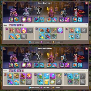 TH18 Clash of Clans Account | Level 222 | BK 85, AQ 88, GW 54, RC 48, MP 60 | iOS/Android