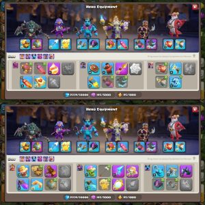 TH18 Clash of Clans Account | Level 231 | BK 81, AQ 98, GW 55, RC 55, MP 68 | iOS/Android