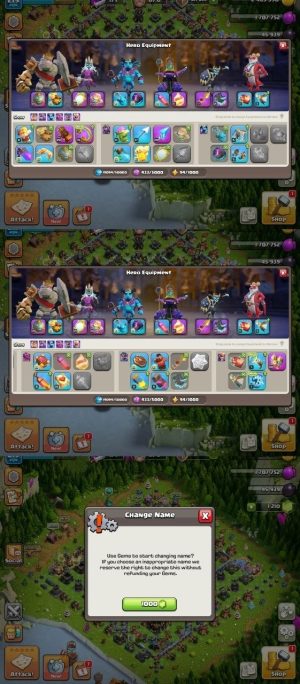 TH17 Clash of Clans Account | Level 219 | Heroes 80/100/73/75/50 | iOS/Android
