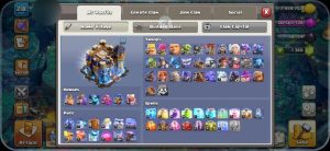 TH18 Clash of Clans Account | Level 218 | BK 82, AQ 84, GW 55, RC 37, MP 49 | iOS/Android